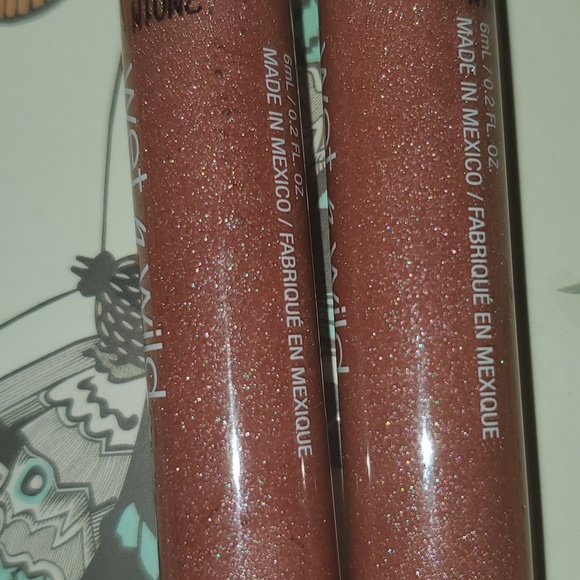 Wet n WildMegaSlicks High Shine Lip Gloss E5542 Duo Lotin* * * BRONZE BERRY - Picture 4 of 6